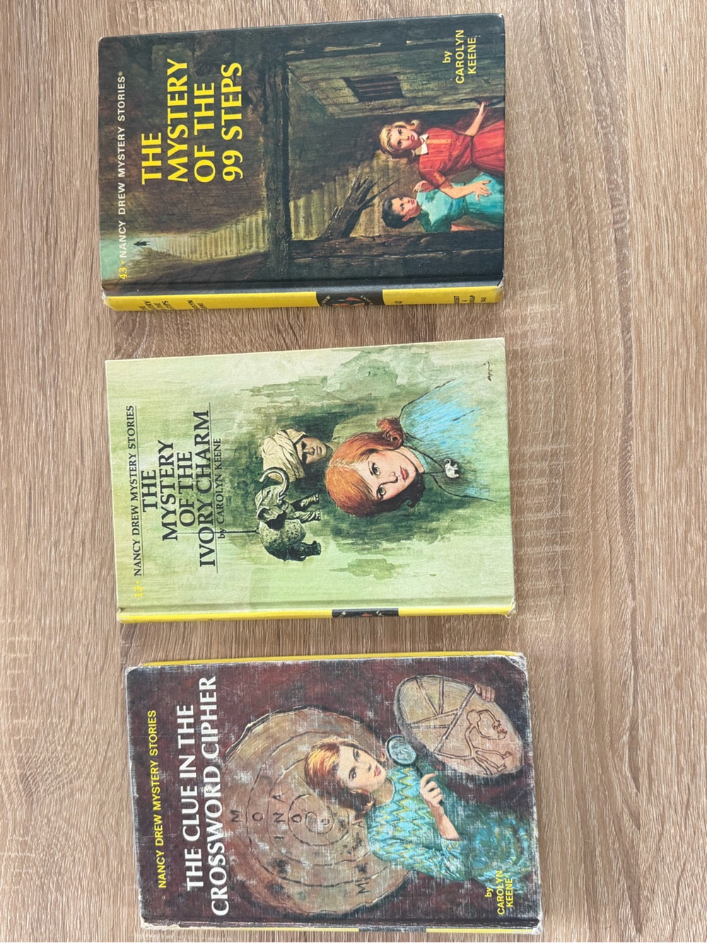 Vintage Hardcover Nancy Drew Books - Set of 3